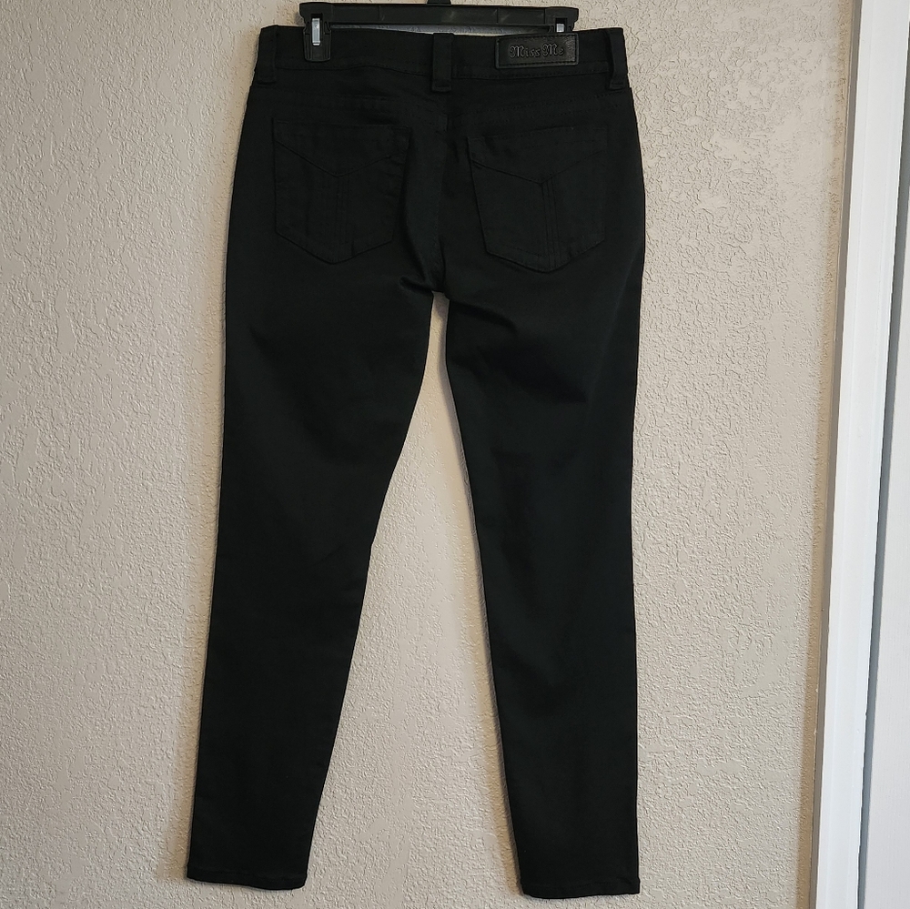 Miss Me Women's Mid-Rise Signature Skinny Jeans, Black, Size: 29 - Picture 3 of 14